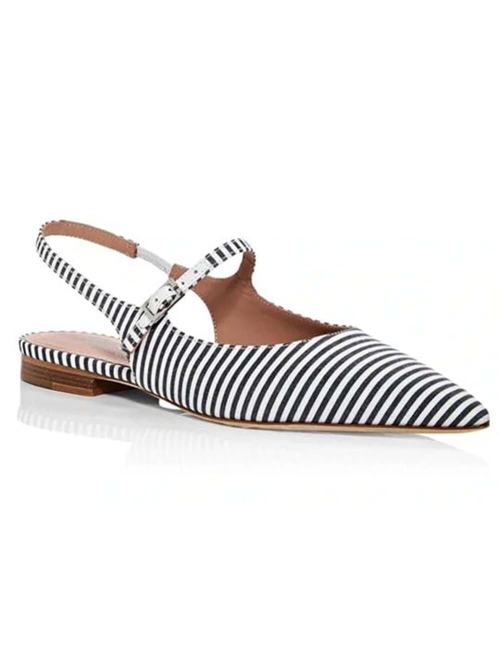 Malone Souliers Karla Women's Pointed Toe Mary Jane Flat Size 37 (MSRP $785)